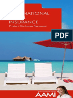 International Travel Insurance PDS