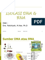 Isolasi DNA RNA Elktroforesi1