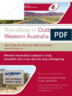 Travelling in Outback Western Australia