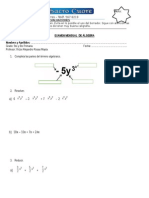 Examen Final de Algebra