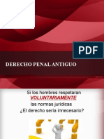 Derecho Penal Antiguo