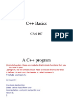 C Basics
