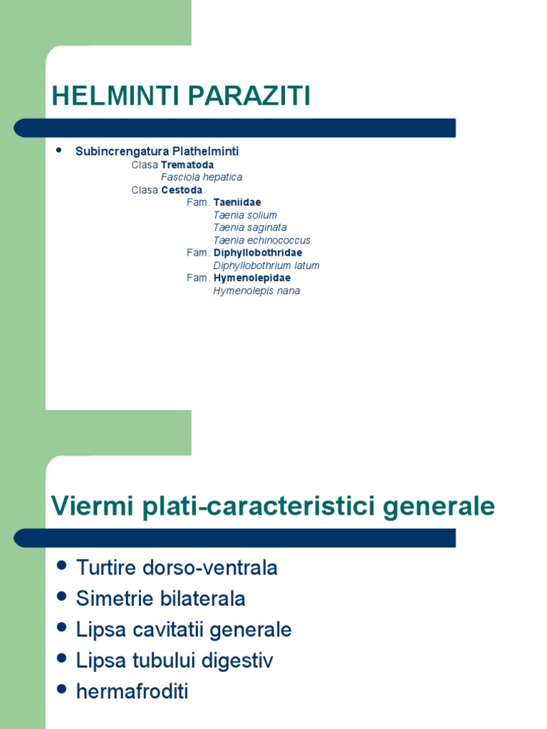 Helminti Paraziti | PDF