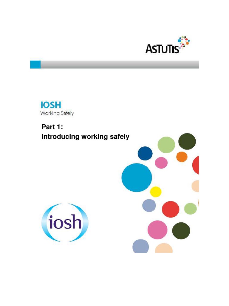 IOSH Working Safely Part 1 | PDF | Finance & Money Management