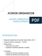 Acidos Orgánicos