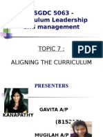 Aligning The Curriculum-Presentation
