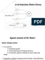 Speed Control of Induction Motor Drives
