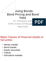 Bond Pricing and Bond Yield New