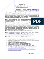 Regulament Laborator BD_2012-2013