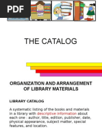 The Catalog