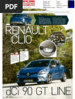 NOVO RENAULT CLIO 1.5 dCi 90 GT LINE NA "AUTO FOCO"