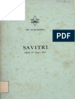 Savitri Fascicle: Book Four, Canto Three (1950) 