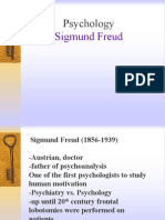 Psychology: Sigmund Freud