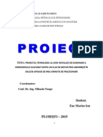 04 - Proiectarea Tehnologica A Coloanei de Absorbtie Si Coloanei de Desorbtie PDF