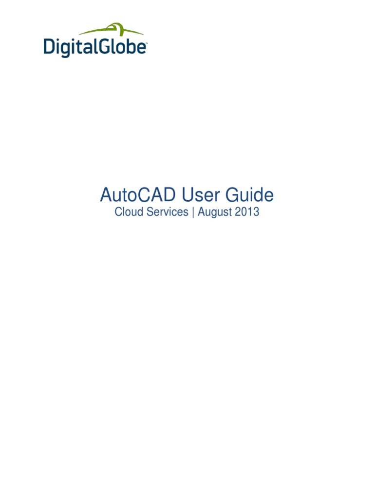AutoCAD Map 3D UserGuide | PDF | Metadata | Geographic Information System