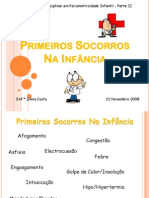 Primeiros Socorros Na Infância