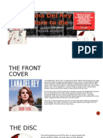 Lana Del Rey Born To Die: Digipak Analysis
