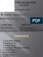 A New Aperture Coupled Microstrip Slot Antenna