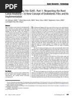 Download The Self-adjusting File SAF Part 1 Respecting the Root  Canal AnatomyA New Concept of Endodontic Files and Its  Implementation  by ART SN29122914 doc pdf