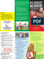 Leaflet Merokok