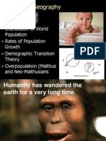 Geog 1 Geography of Population