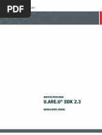 U.are.U SDK Developer Guide