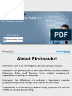 Firstnaukri End To End Campus Hiring Assistance - LT Technology Services