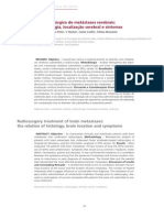 Tratamento Radiocirurgico para Metástases Cerebrais