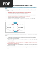 CCNA Exploration2 - Routing Protocols and Concepts - Chapter 3 Exam