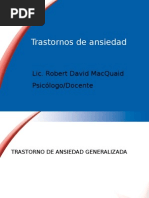 Guía para el Manejo de la Ansiedad GPC | PDF