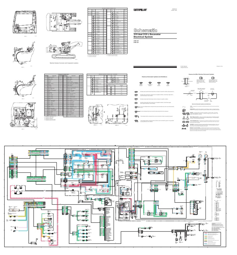Diagrama Electrico 315l Caterpillar Electrical Connector Switch
