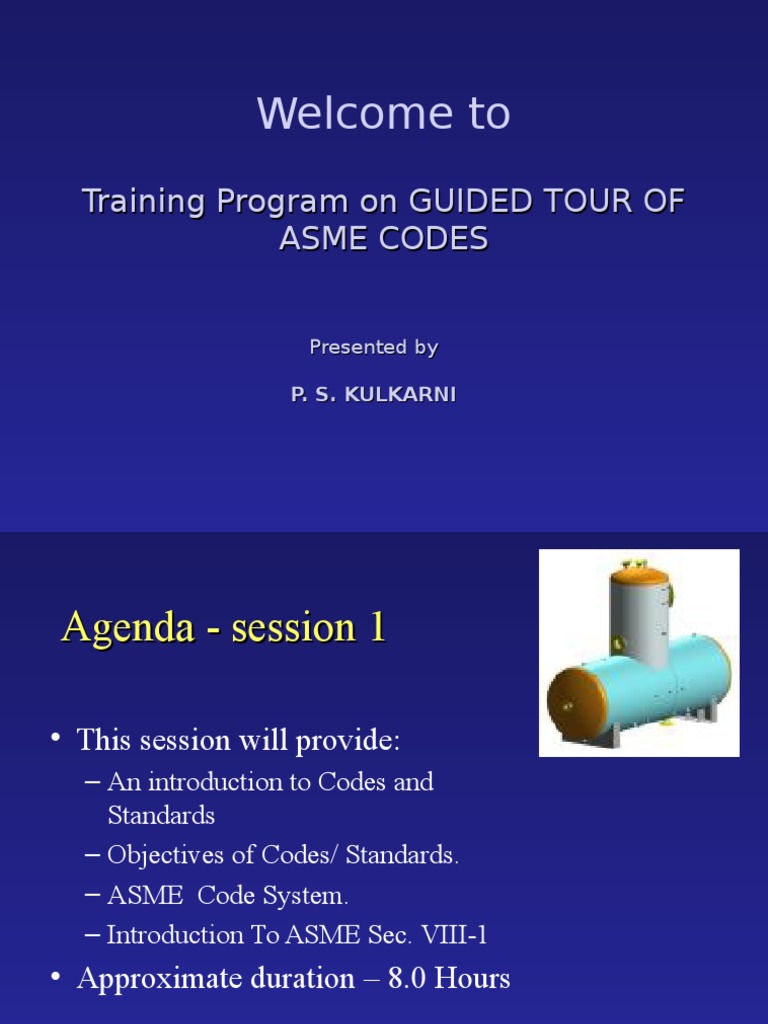 ASME Codes Training Overview | PDF | Mechanical Engineering | Materials
