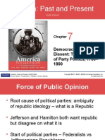 America: Past and Present: Democracy and Dissent: The Violence of Party Politics, 1788 - 1800