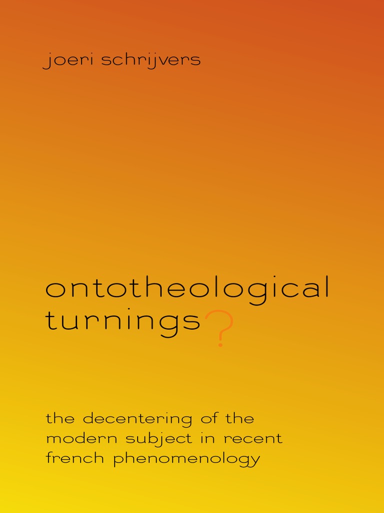 The onto-theological constitution of metaphysics image