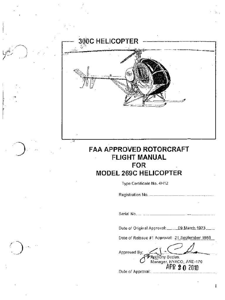 Schweizer 269c Manual