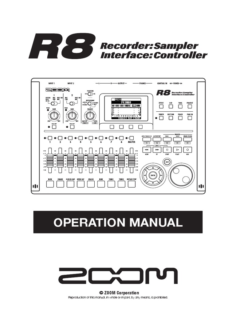 y*i様 ZOOM R8 Amazon.com: Zoom R8 Multi-Track Tabletop Recorder, Interface