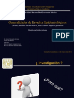 Estudios Epidemiología