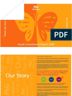 P&G Pakistan Social Commitment Report 2008