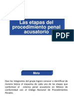 4 Etapas Del Procedimiento Penal