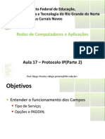 Aula17 - Protocolo IP -Parte 2