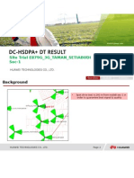 Dc-Hsdpa+ DT Result: Site Trial E879G - 3G - TAMAN - SETIABUDI Sec-1