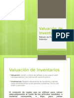 Valuación de Inventarios