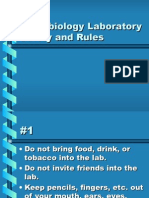 Microbiology Laboratory Safety and Rules