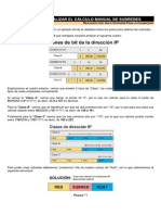 DOCUMENTOS DE APOYCa¦ülculo manual de subredes(1)O. Ca¦ülculo manual de subredes(1)