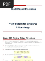 IIR Digital Filtyttyer Structures Filter Design