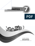 GUIA DEL DOCENTE MATEMATICAS 7mo PDF