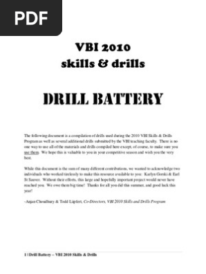 Debate Drills