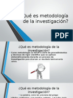 Qué Es Metodología de La Investigación