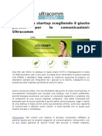 Inizia Una Startup Con Ultracomm Come Partner