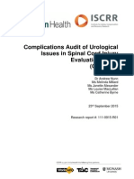 111 Complications Audit of Urological Issues in Spinal Cord Injury Evaluation Study - CAUSES